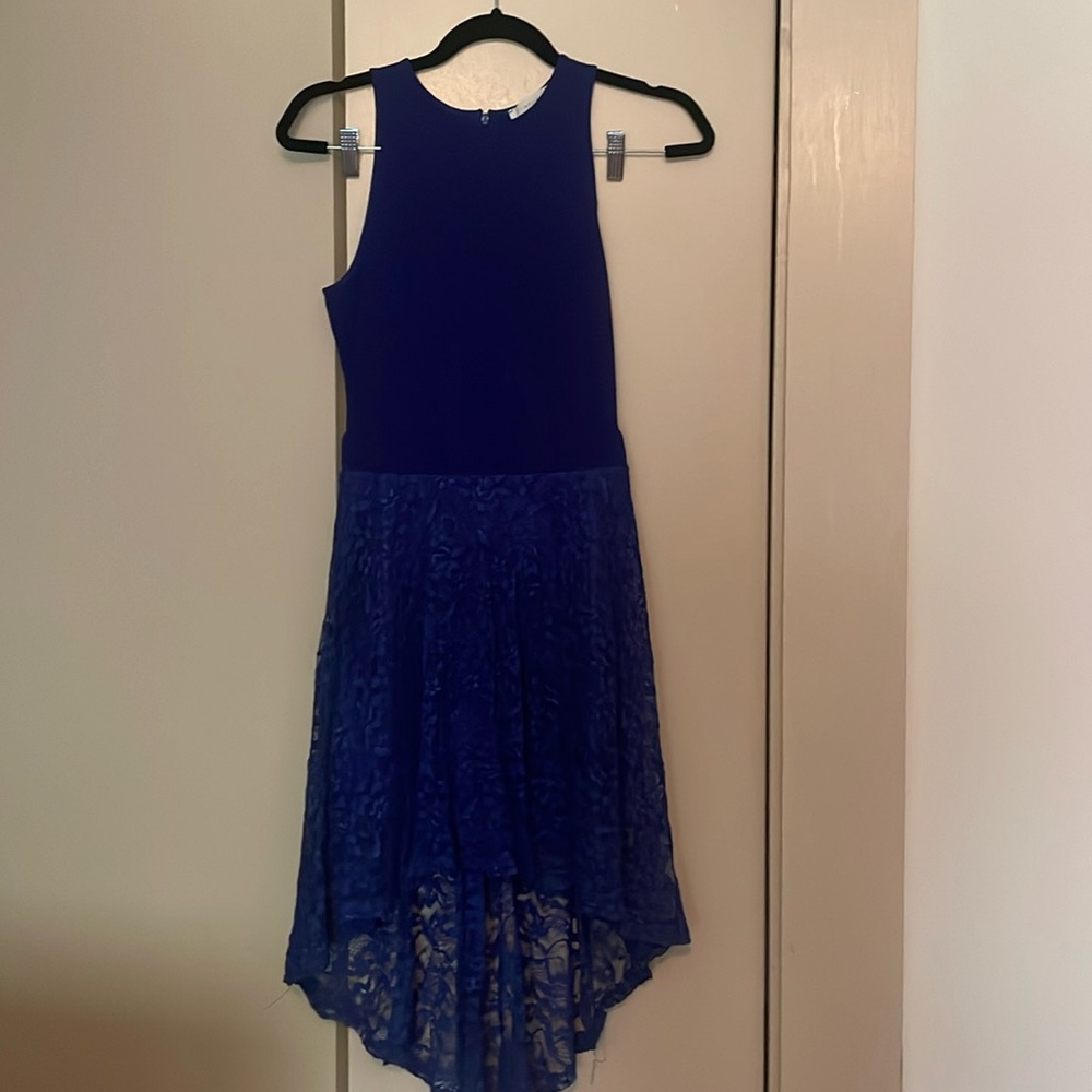 Blue dress